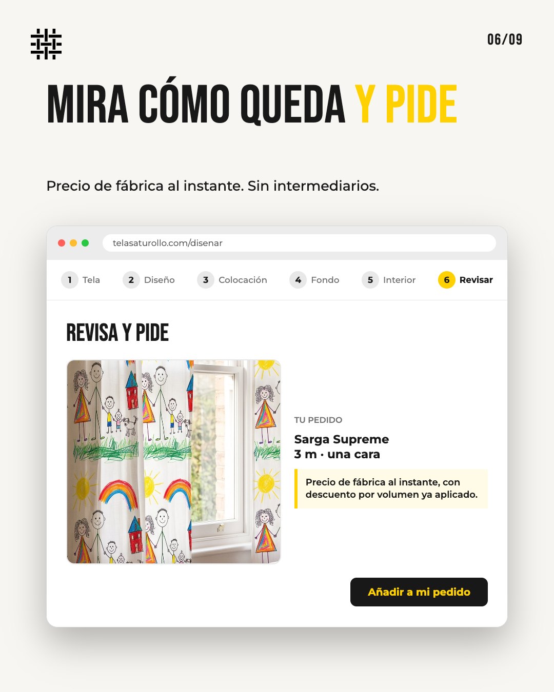 B6 · Mira cómo queda y pide